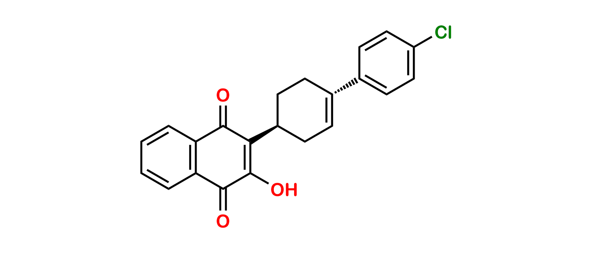Didehydroatovaquone isomer
